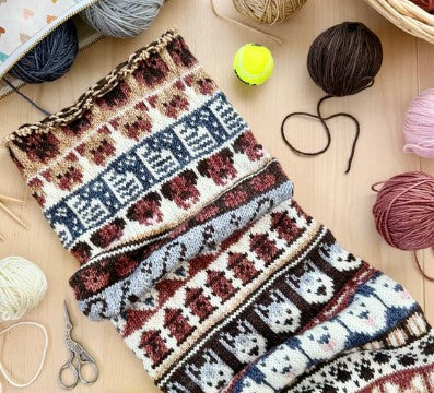 My 1st Colorwork - the Doodle Version Class