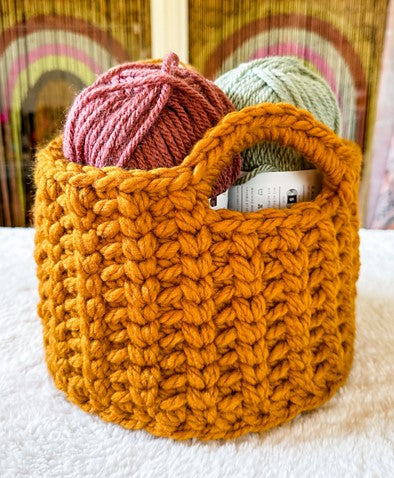 Crochet a Basket class