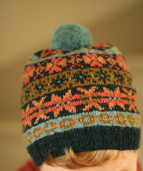 Shetland Solstice Hat: My 1st Fair Isle Class