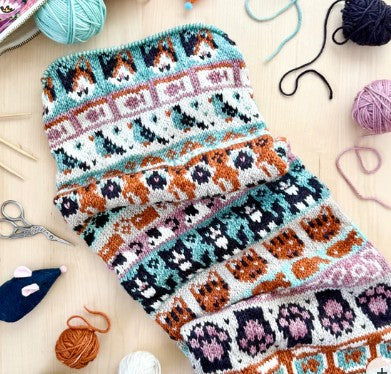 My 1st Colorwork - the Doodle Version Class