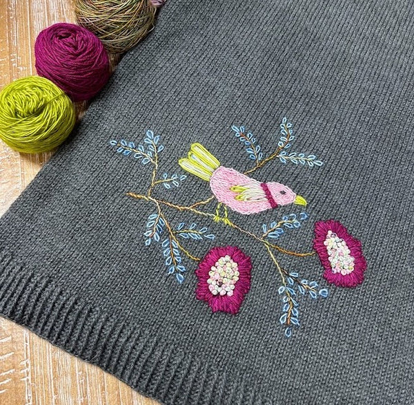 Embroider your Knits Workshop