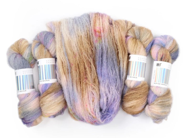 Hedgehog Fibres Alpaca Boucle