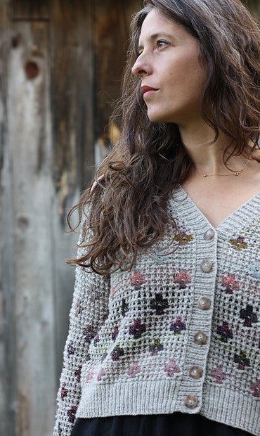 Pressed Flowers Cardigan Class
