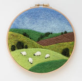Felted Sky Grazing Sheep Kit