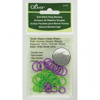 Clover Ring Stitch Markers